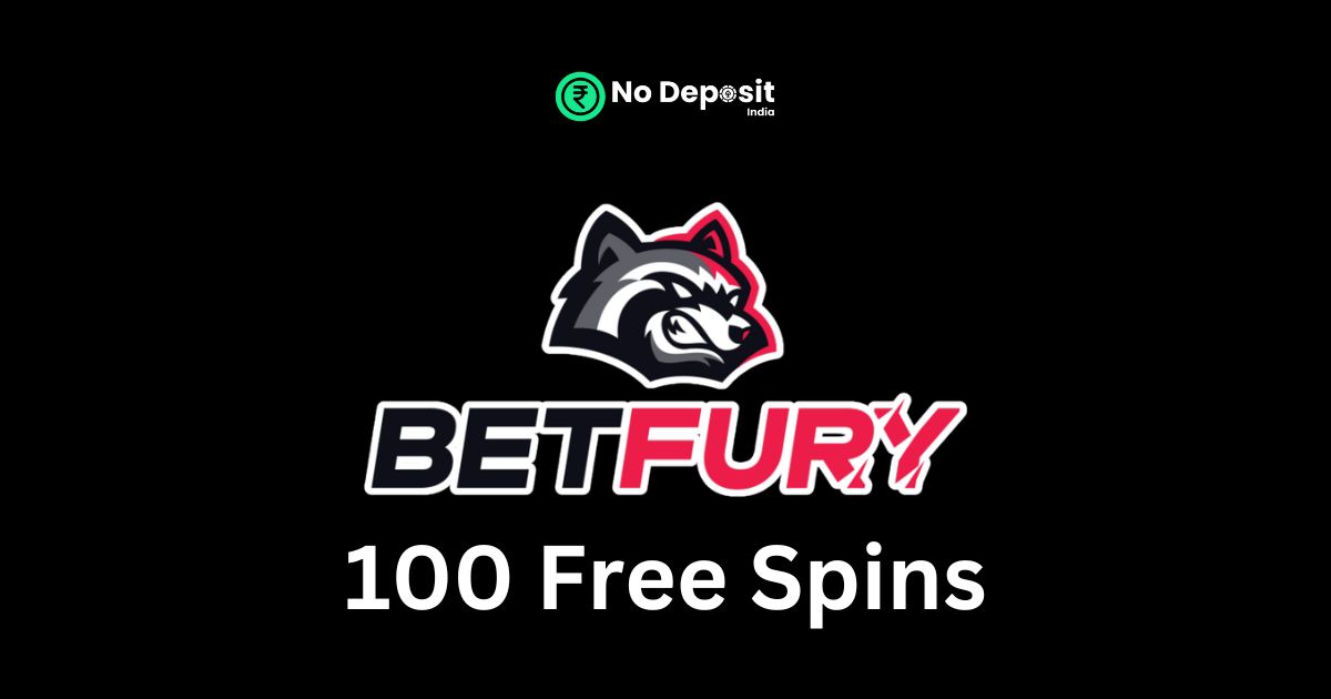 Featured Image - BetFury Casino 100 Free Spins No Depsoit Bonus