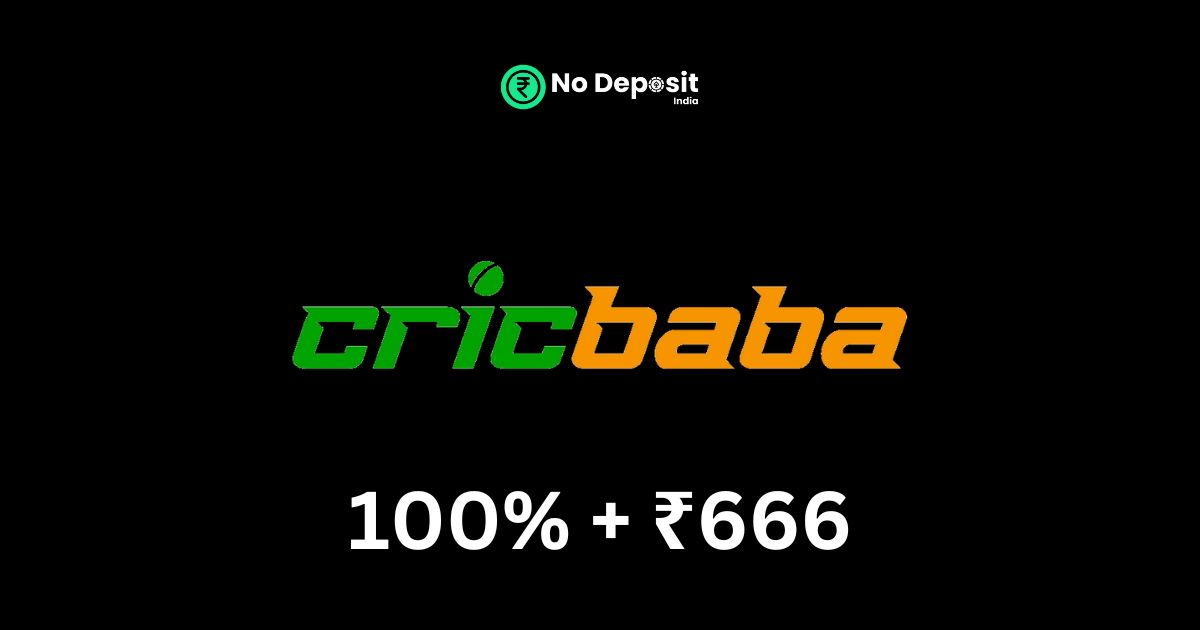 Featured Image - Cricbaba 100% Sports Betting Bonus + ₹666 Free Bet