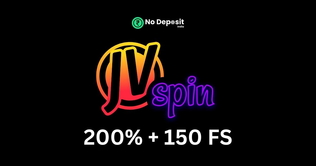 Featured Image - JVSpin Casino 200% Depsoit Bonus + 150 Free Spins Bonus