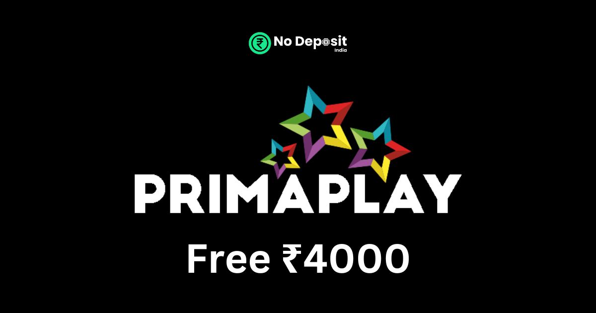 Featured Image - PrimaPlay 4000 INR No Deposit Bonus