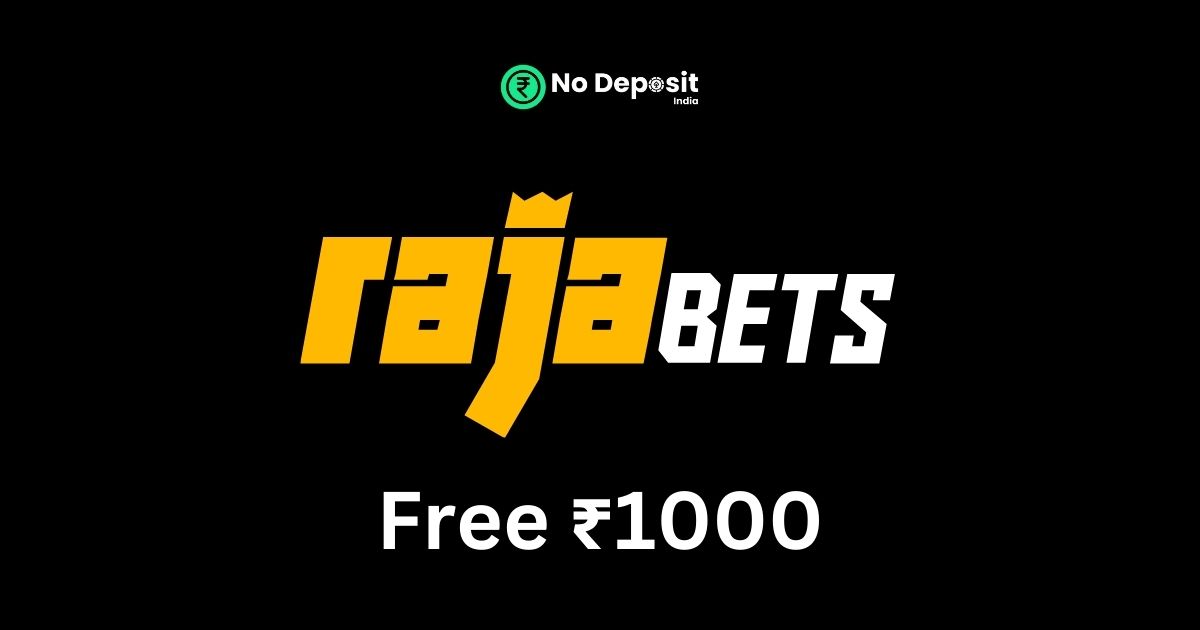 Featured Image - Rajabets 1000 INR No Deposit Bonus