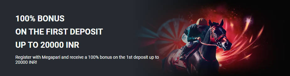 Megapari 100% Deposit Bonus - Banner