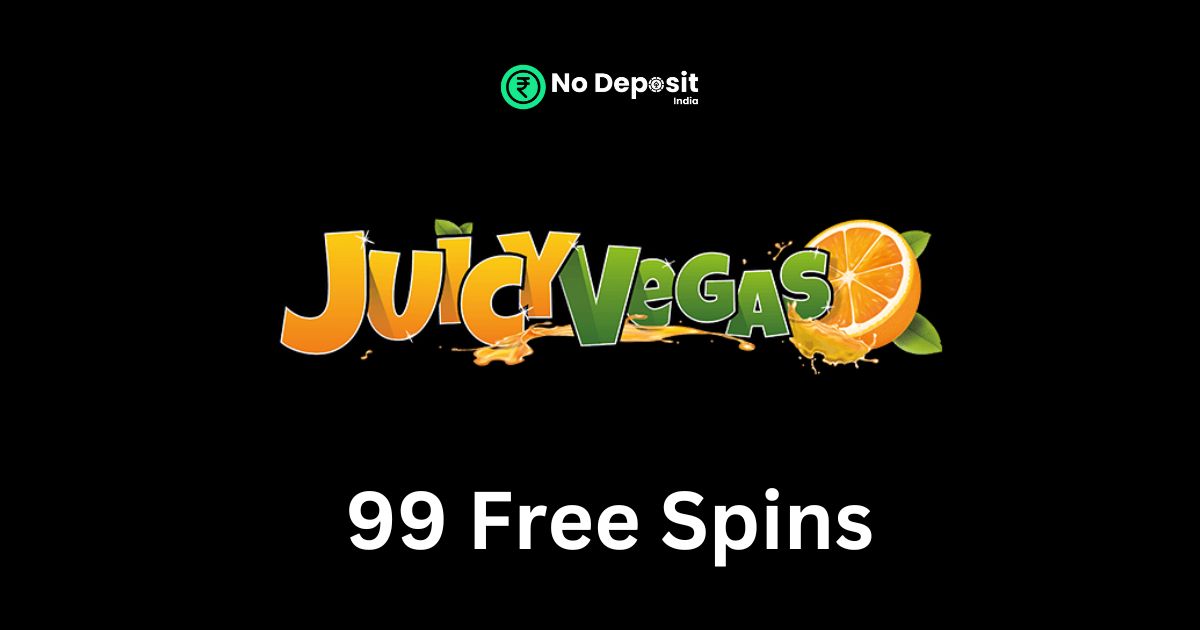 Featured Image - Juicy Vegas 99 Free Spins No Deposit Bonus
