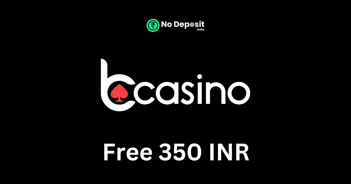 Featured Image - bCasino 350 INR No Deposit Bonus