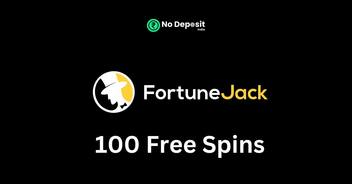 Featured Image - FortuneJack 100 Free Spins No Deposit Bonus